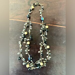 Vintage Premier Design Layered Necklace Signed